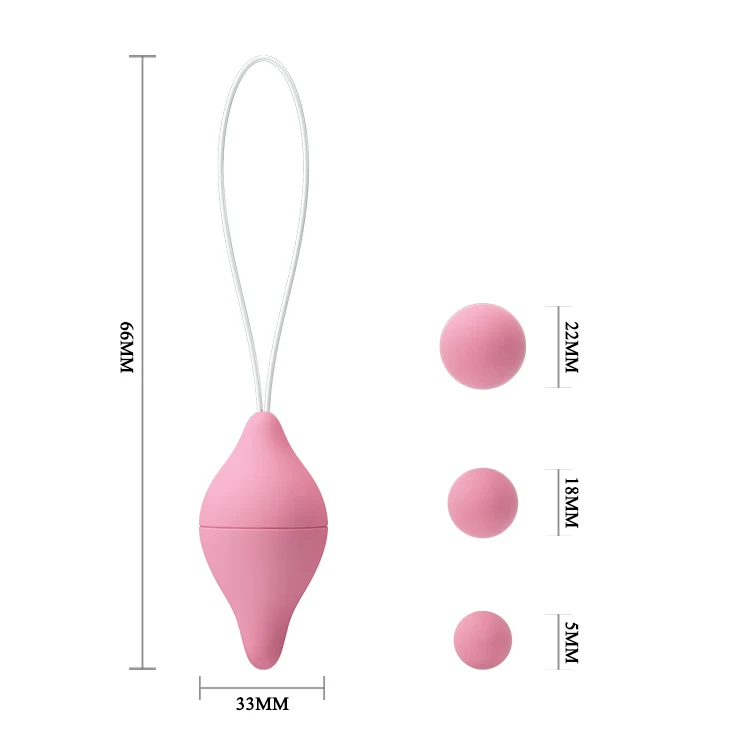 Prettylove Tighten Ben Wa Vagina Muscle Trainer Kegel Ball Egg Intimate Sex Toys for Woman Vaginal Balls Products for Adults