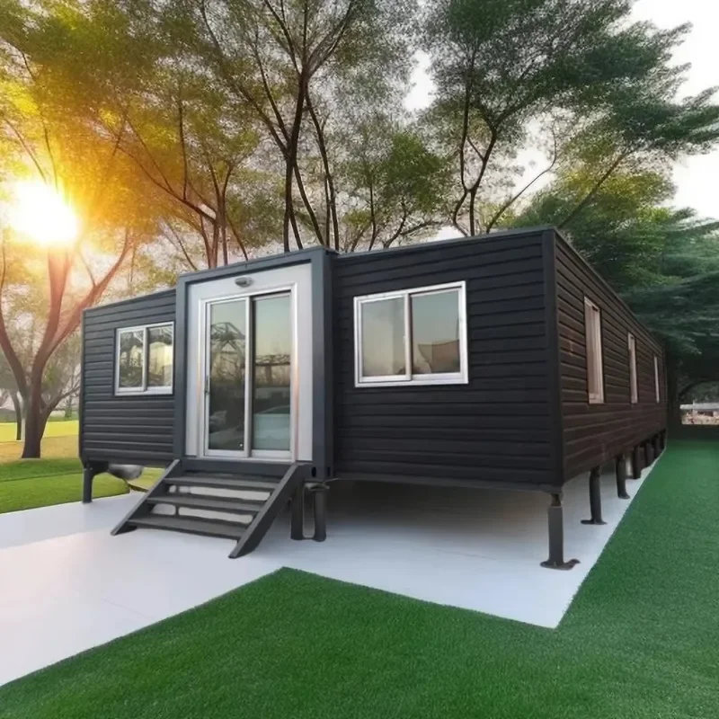 

Customized Portable Folding Container House Manufacture Ready Made Modular Tiny Home For Australia Market Hot