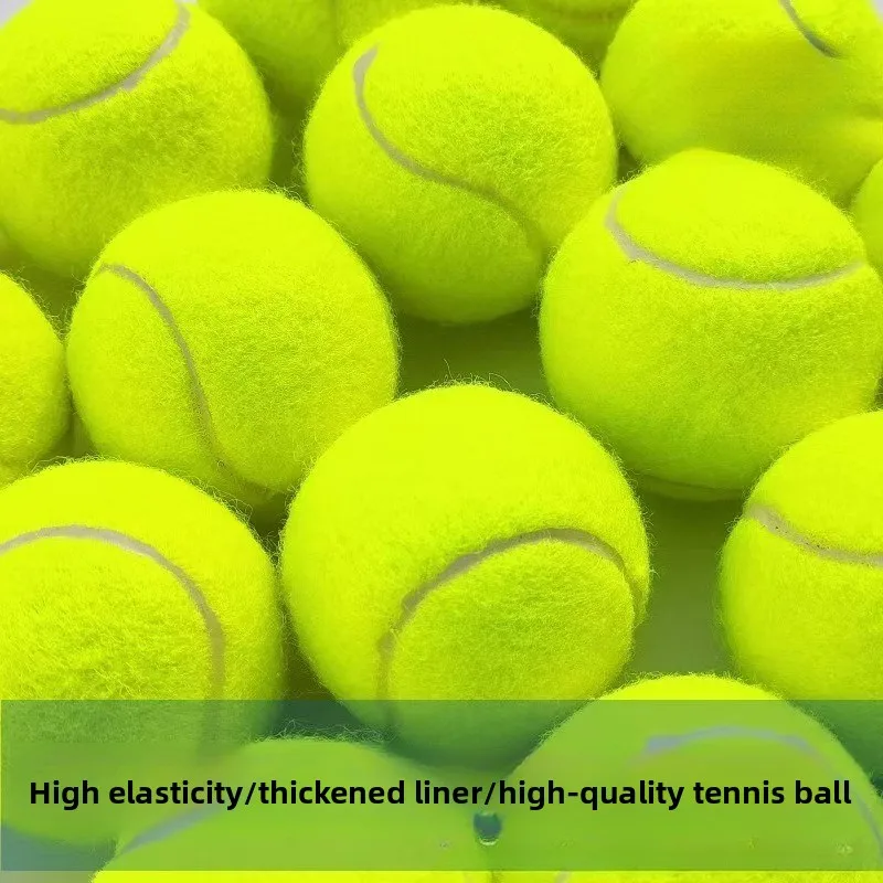 

Tennis Beginner Professional Training Practice for Amateur Tournaments Durable High-Rebound Tennis Balls Processing