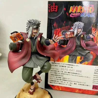 Naruto Shippuden Figurine Jiraiya MegaHouse GK Japanese Anime PVC Action Figure Toy Jiraiya Game Statue Collection Model Doll