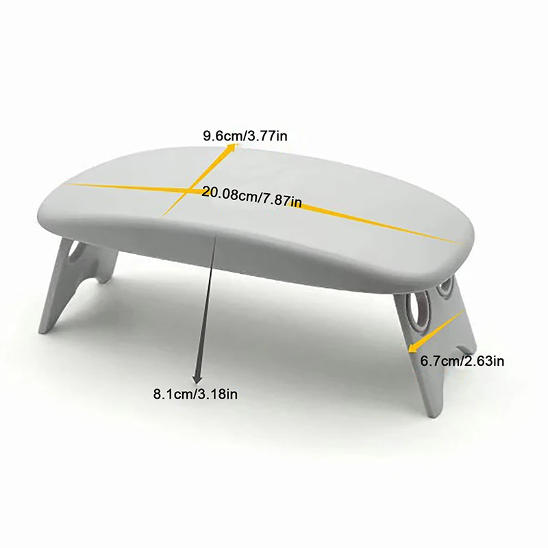 ที่วางมือสำหรับทำเล็บแบบพับได้ พร้อมเบาะรองนิ้วมือ ที่วางแขน ที่รองมือ ฟองน้ำรอง สำหรับทำเล็บ ฝึกฝน ใช้ในร้านเสริมสวย