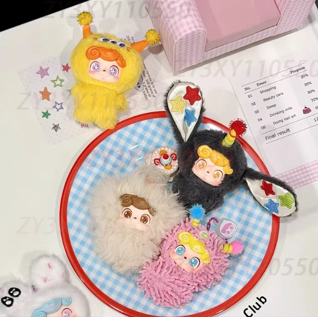 

Аутентичный Spot Q Bao Radio Club Series слепая коробка мини-виниловый кулон фигурка игрушка ручной работы женский рождественский подарок орнамент