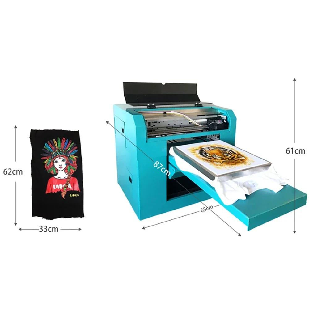 Digital Flatbed Epsn T-shirt Printer Machine