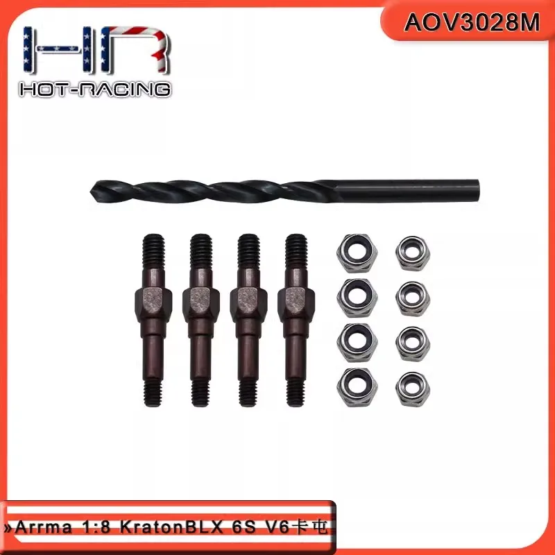 

HR Arrma 1:8 KratonBLX 6s V6 усиленная сталь S2, крепежный винт кронштейна подвески M5
