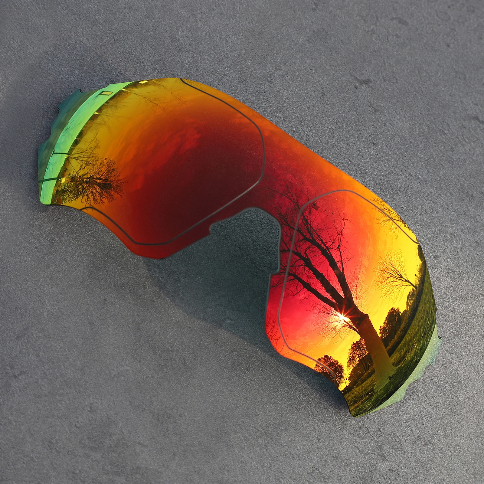 OOWLIT Polarized Lenses Replacements For Oakley EVZero Range & EVZero Range Asian Fit OO9337 Sunglasses