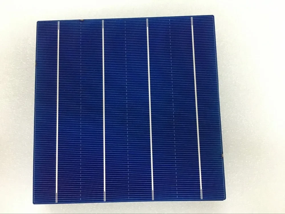 100pcs18.4% efficiency 6x6 poly crystalline solar cells for DIY outdoor solar light