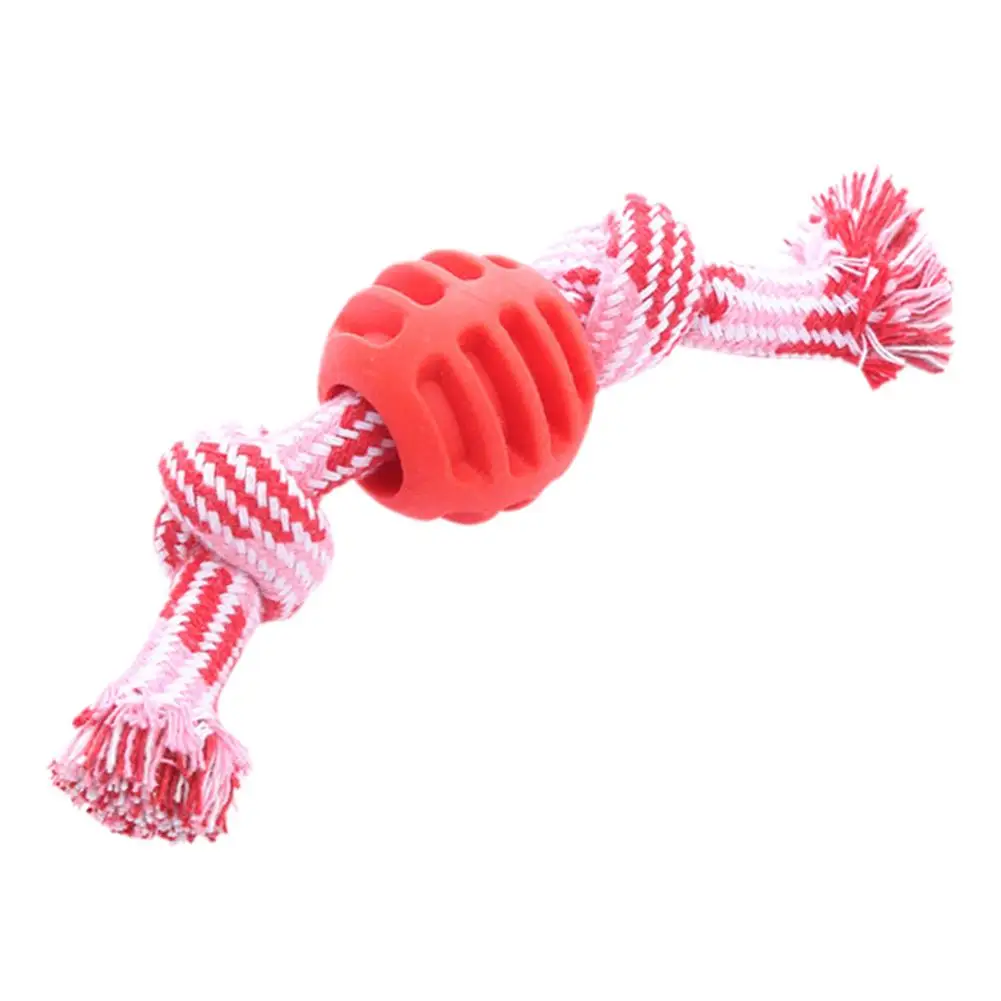 Cotton Rope Dog Chew Toy Pet Toy Dog ​​chewable Clean Easy To Decompression Toy J8e3