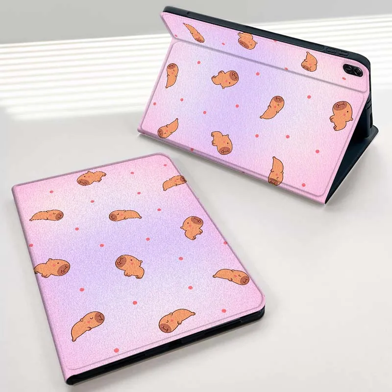 

Kapibara Cute Illustration For MediaPad MatePad Air SE Pro M6 M5 M2 11.5 10.4 10.1 11 12.2 10.8 10.4 10.1 Tablet Case