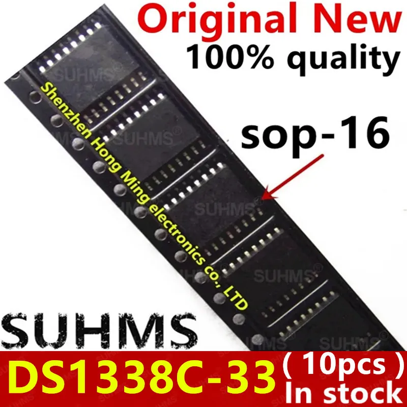 (10piece)100% New DS1338C-33 DS1338C DS1338C-33#TR SOP16