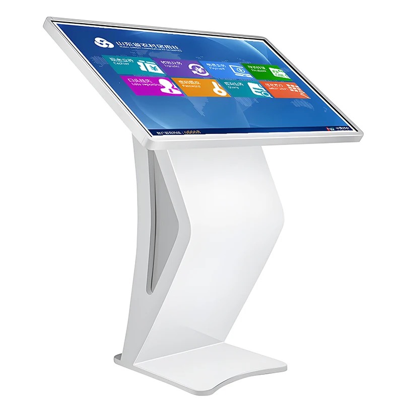 Chiosco per lettore pubblicitario LCD interattivo Touch screen IR Terminale per code Ascensore Utilizza funzione di animazione per visualizzazione self-service