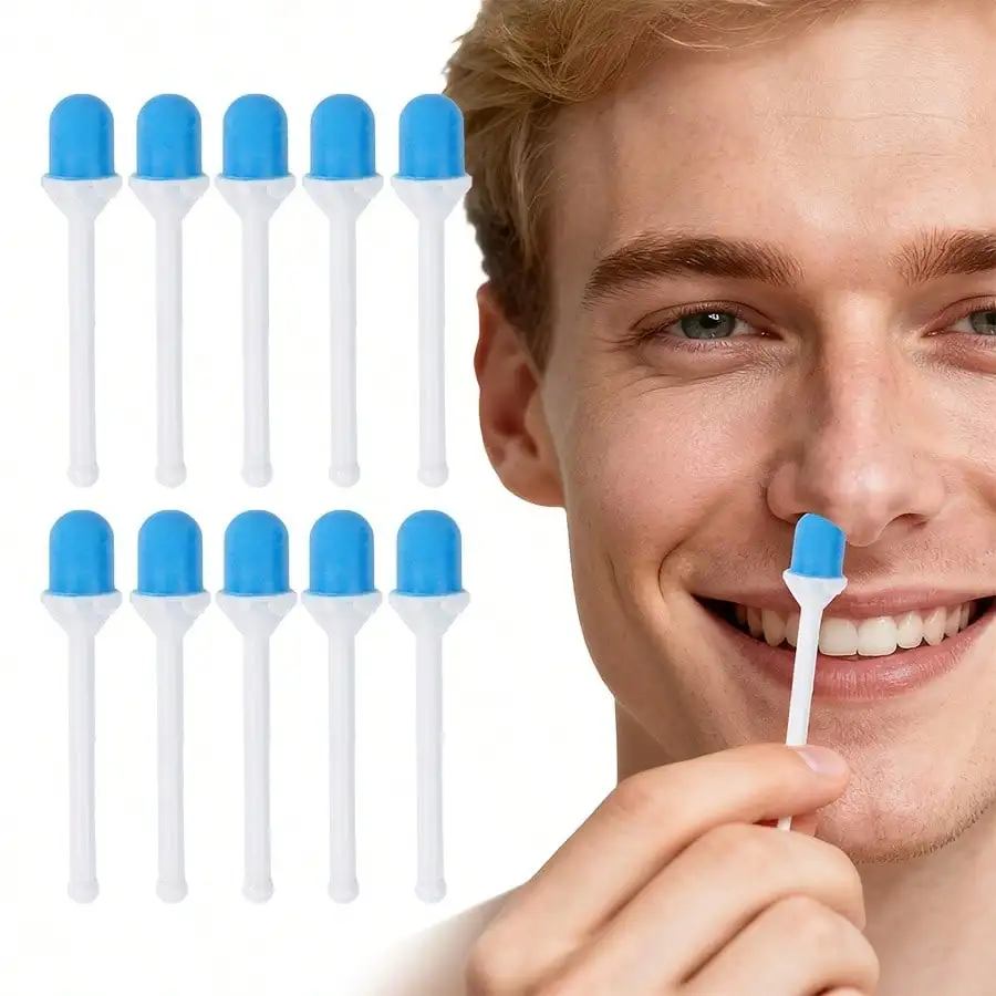 10 Stück/1 Beutel Haartrockner-Wachsstift, mit Haartrockner Erhitzbar, Haarentferner für Männer, Geeignet für Männer und Frauen