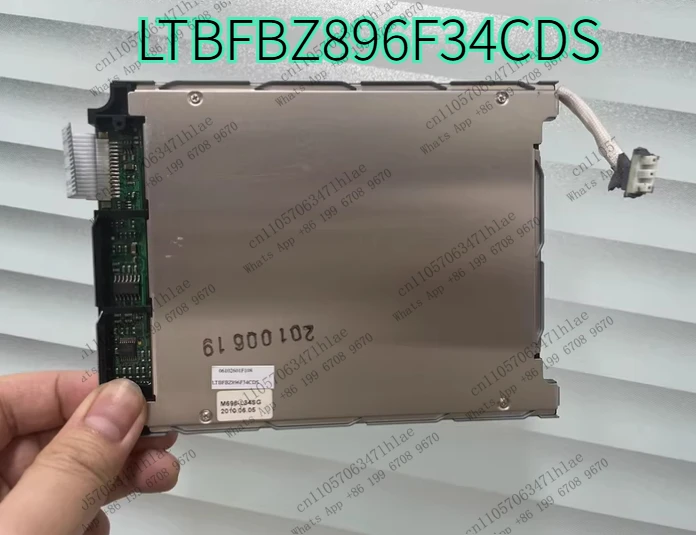 5.7inch Monochrome Blue Background LCD Screen M696-L34SG LTBFBZ896F34CDS, tested OK