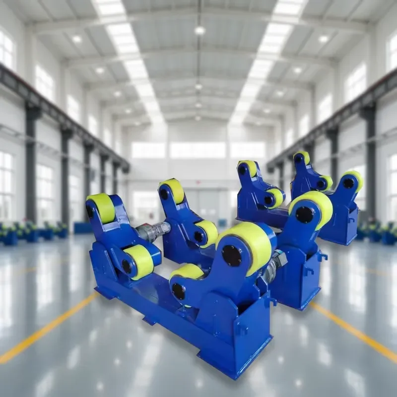 Adjustable Heavy-Duty Welding Turning Rolls for Industrial Vessel Applications