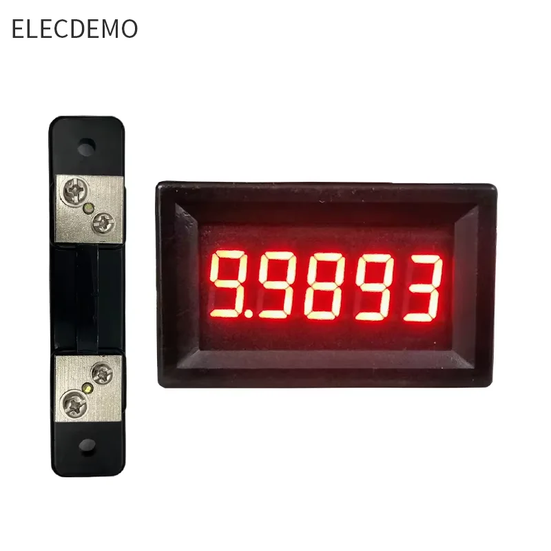 

5-digit high-precision digital display ammeter multimeter with 0-14.000A positive and negative current exceeding four digits