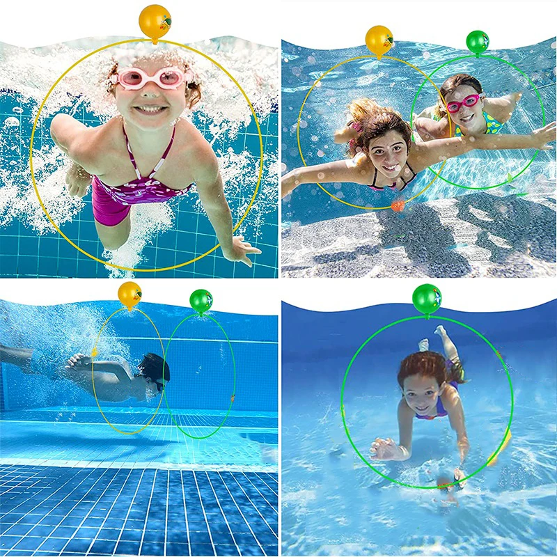 Water crossing circle Diving circle Underwater competition diving ring Adult and children\'s toy circle Crossing circle