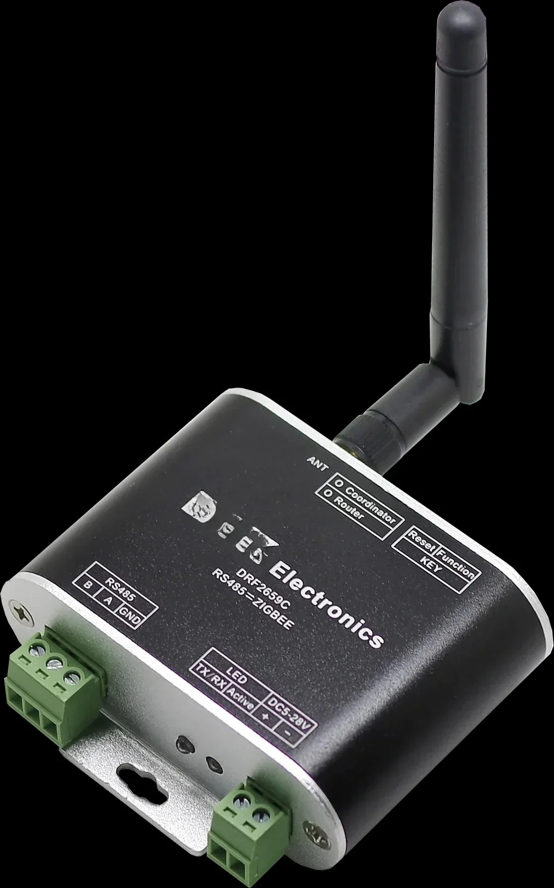 RS485 to ZigBee Wireless Module (1.6km Transmission | CC2630 Chip | Ultra CC2530) DRF2659C