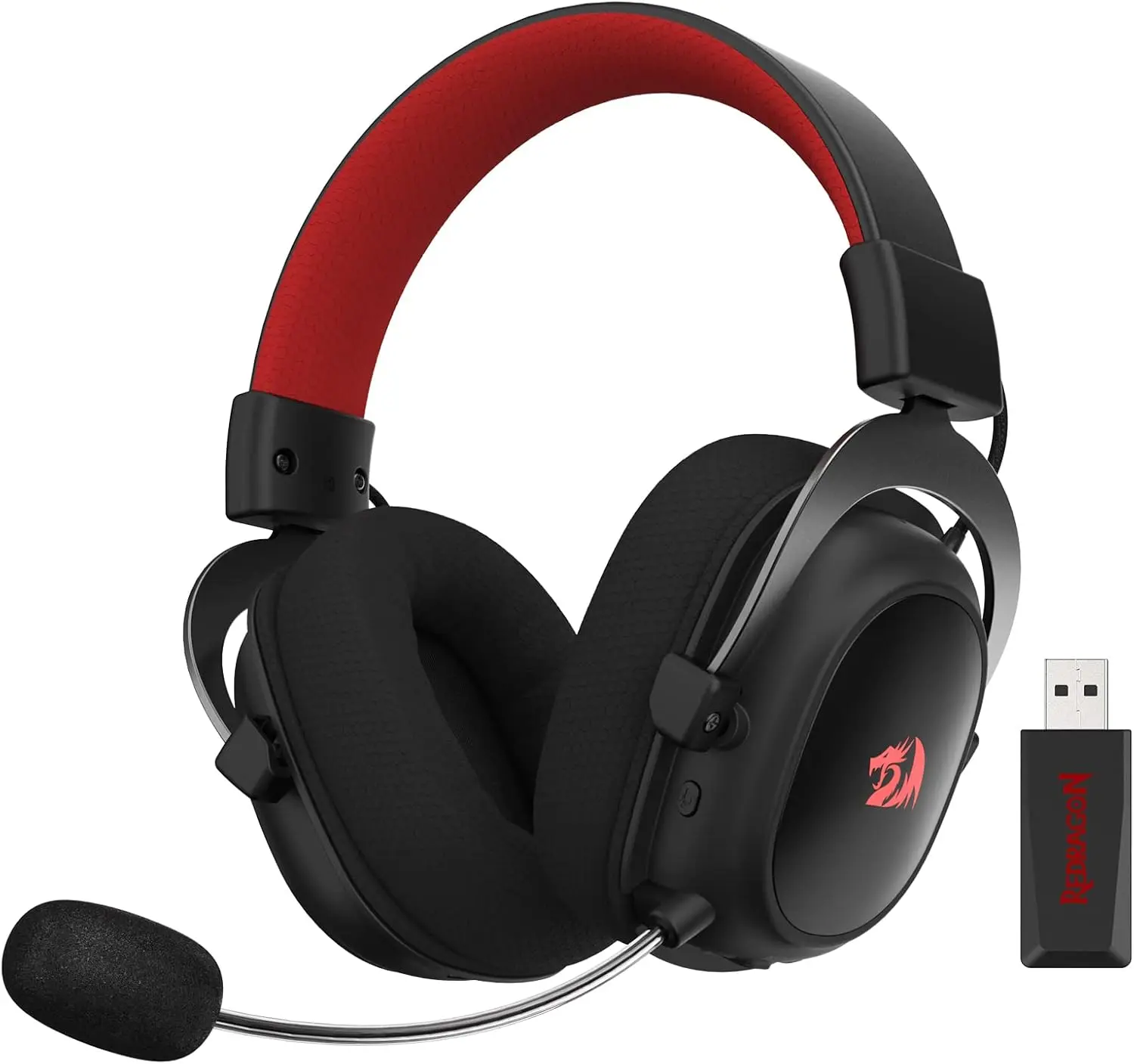 

Игровая гарнитура RGB с 3 режимами работы, объемным звуком 7.1, 53-мм динамиками и амбушюрами из пены с эффектом памяти для ПК/PS4/NS