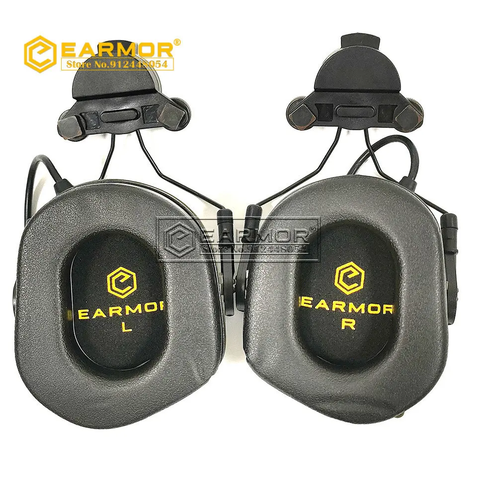 Opsmen Earmor M 31H Tactische Headset Gehoorbescherming Geschikt Voor Wendy Exfil Helm Rails Ruisonderdrukking Hoofdtelefoon