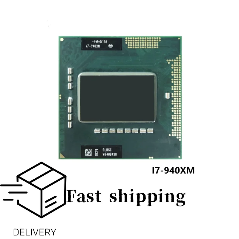 

Free shipping Core i7-940XM i7 940XM 2.1 GHz Used Quad-Core Eight-Thread CPU 8M 55W Socket G1 / rPGA988A