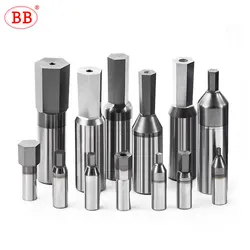 BB Rotary Broach Hexagon Cutting Head Hex Bolts Socket Screw Six Lobe Square Tool Fastener 8mm 16mm HSS