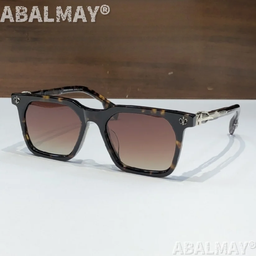 نظارات شمسية عالية الجودة للرجال والنساء 8266 مقاس 53-19-150 نظارات شمسية بتصميم عصري فاخر من التيتانيوم UV400 مع صندوق