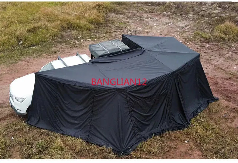 

270 degree legless fan tent enlarged side tent, canopy car outdoor awning