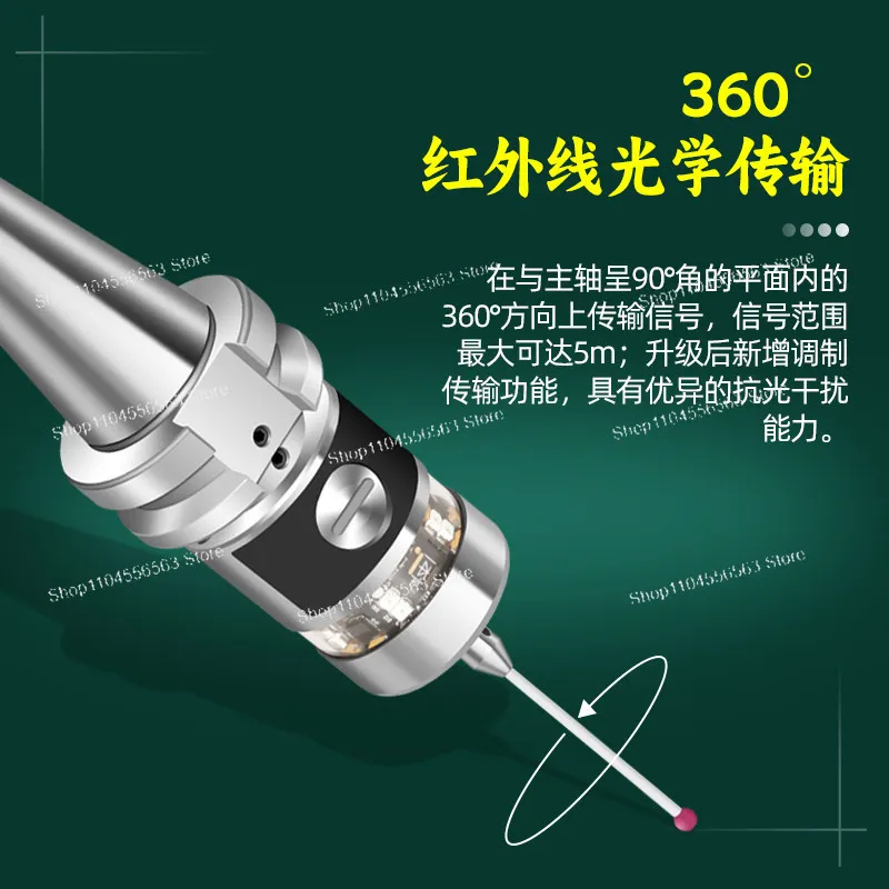 Probes: 3D detection, sensors, machining centers, wireless probes, edge finders, wired probes