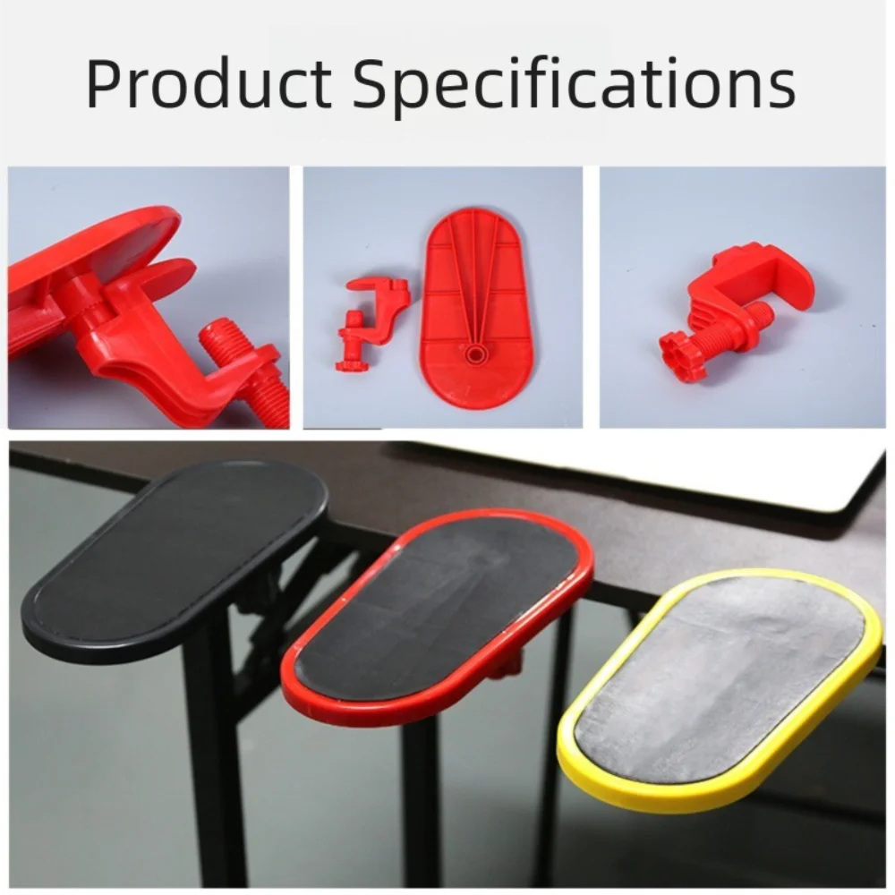 Plastic Desktop Extension Pad Elbow Support 180° Rotation Computer Table Support Pad Comfortable Support Computer Hand Bracket