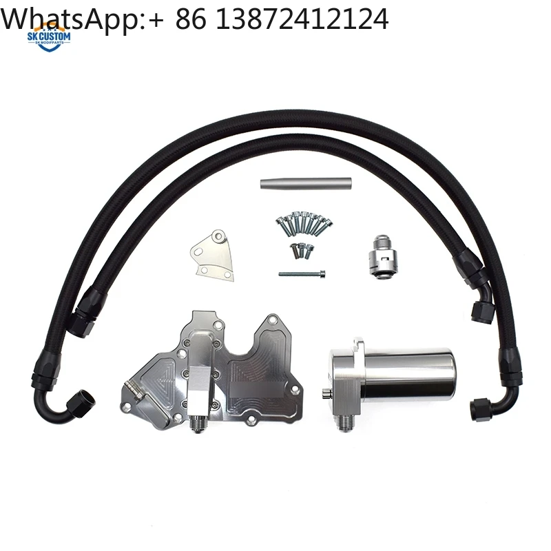 

Aluminum Oil Catch Can Tank Kit for New EA888 Gen 3 Oil Catch Can for Volkswagen Golf7 GTI MK6 Audi S3 S4 Catch Tank