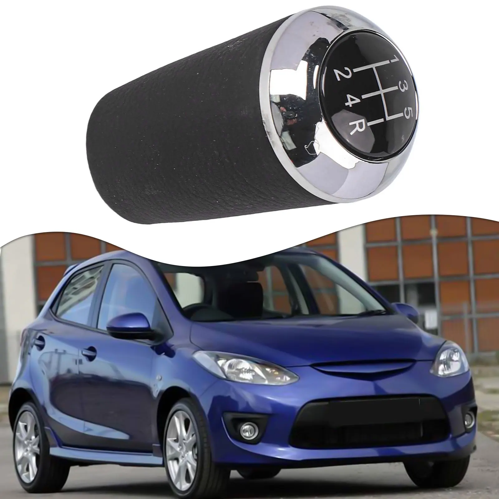 Fotografia 5: Atualize seu para Mazda2 para Mk2 Botão de mudança de 5 velocidades com DL4146030 e cabeça de engrenagem elegante para deslocamento confortável