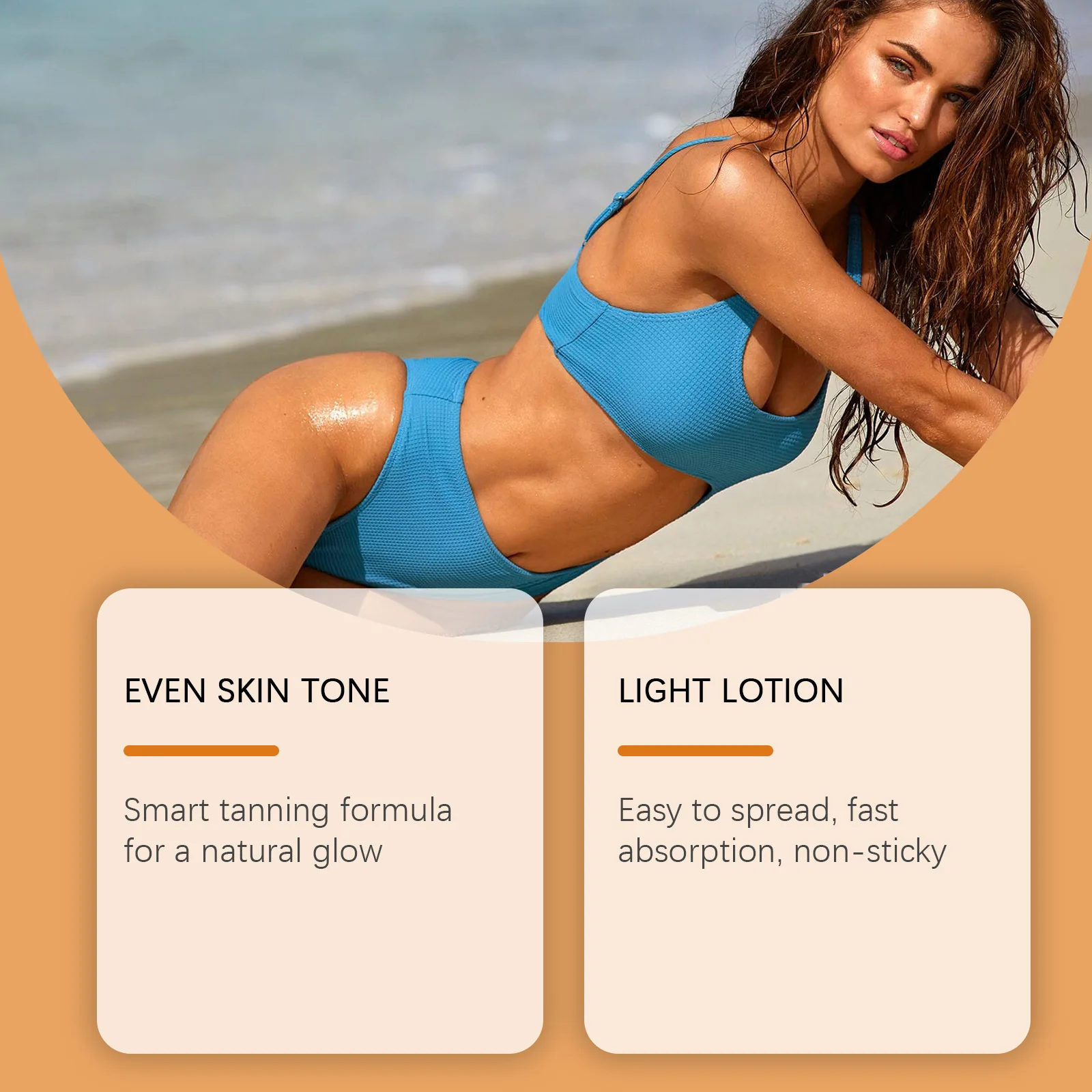 Hanchobit Sunless Zelfbruinende Crème Zomer Buiten Binnen Natuurlijk Brons Hydraterende Fake Tan Body Zelfbruiner Bruiningslotion