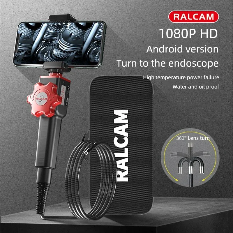 X2 1080P توجيه Borescope لمحرك الكربون بناء متوافق وأدوات تشخيص AUTEL وأدوات المركبات
