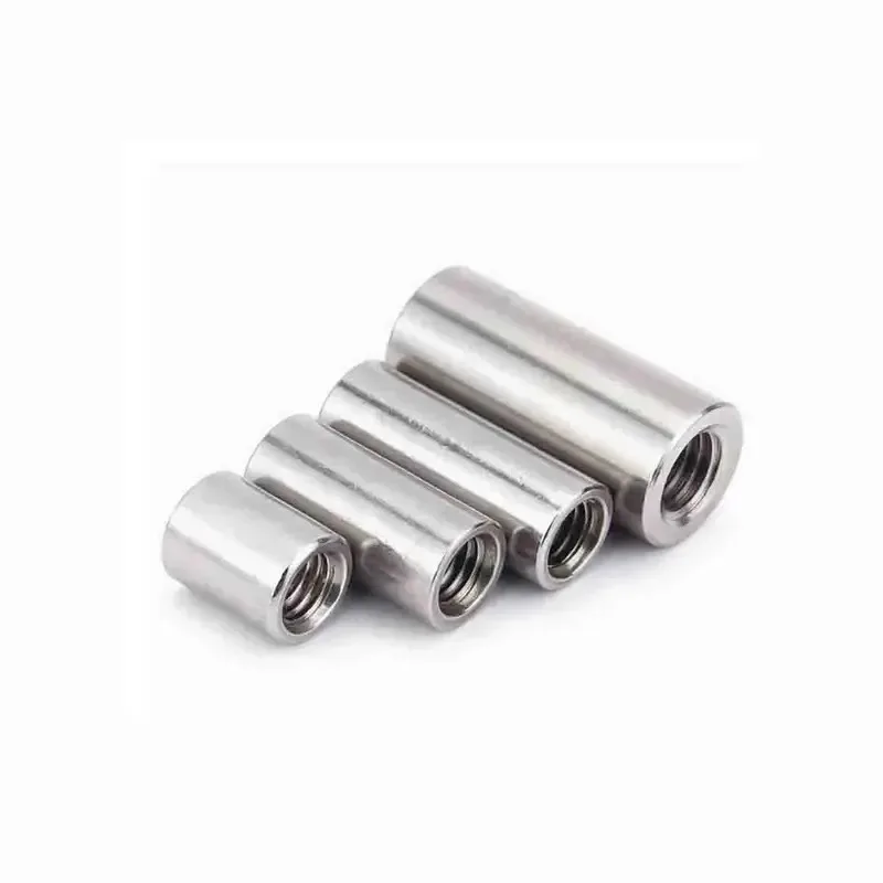 304 Stainless Steel Long Coupling Nut / Extension Nut for Joining Threaded Rods M3-M20 Full Range