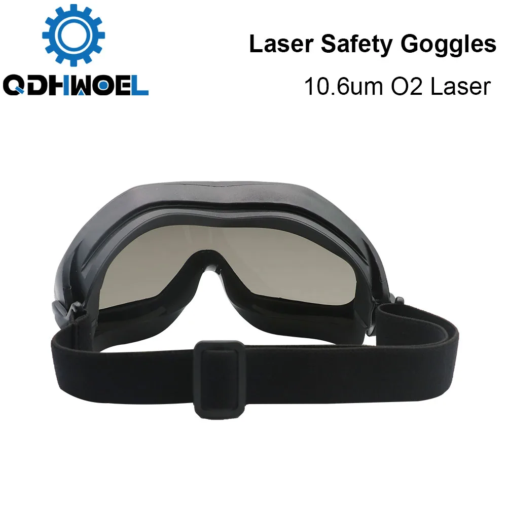 QDHWOEL OD6 + 10,6 um Co2 Faser Laser Schutzbrille Stil F 10600nm Schutzbrille Schild Schutz Brillen für Co2 maschine