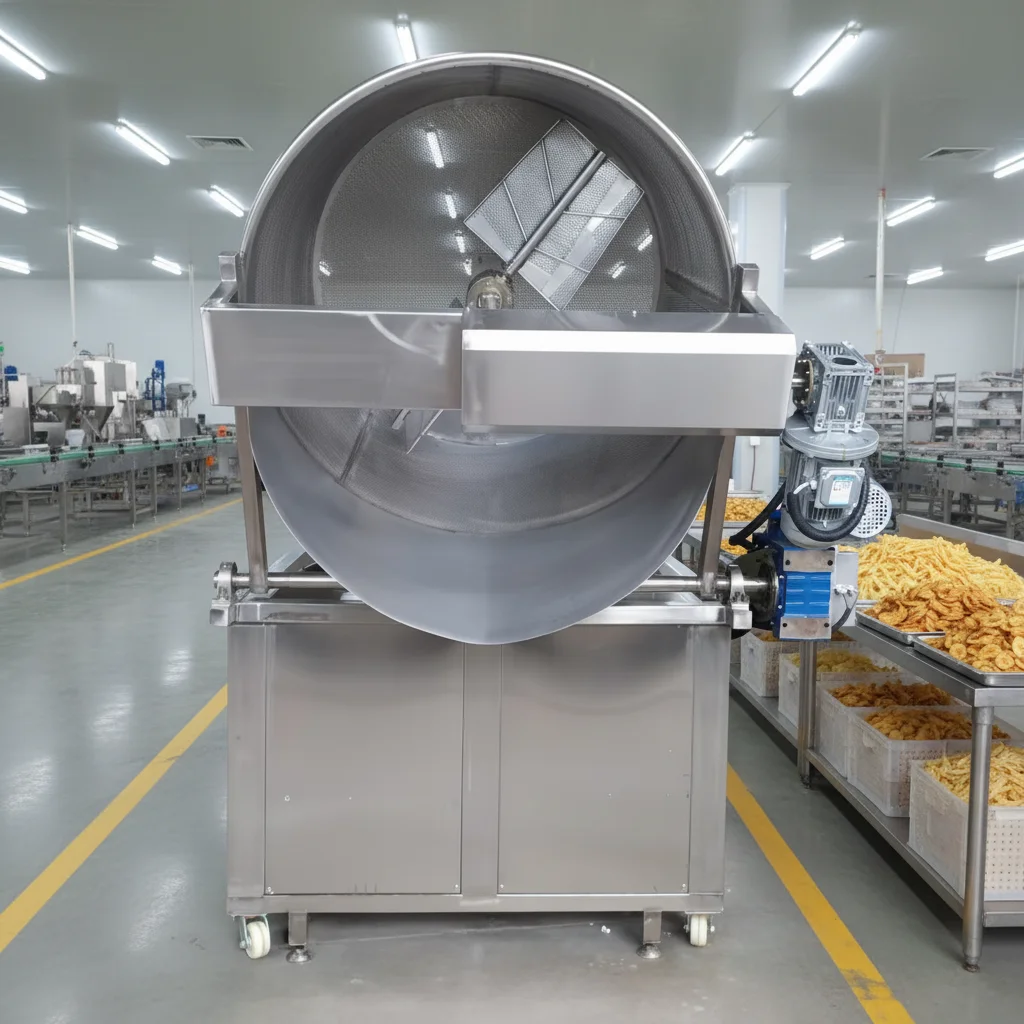 -kk Hot Selling Electric New Food Frying Machine Snack Fried Plantain Chips Batch Automatic Peanut 304 Stainless Steel High