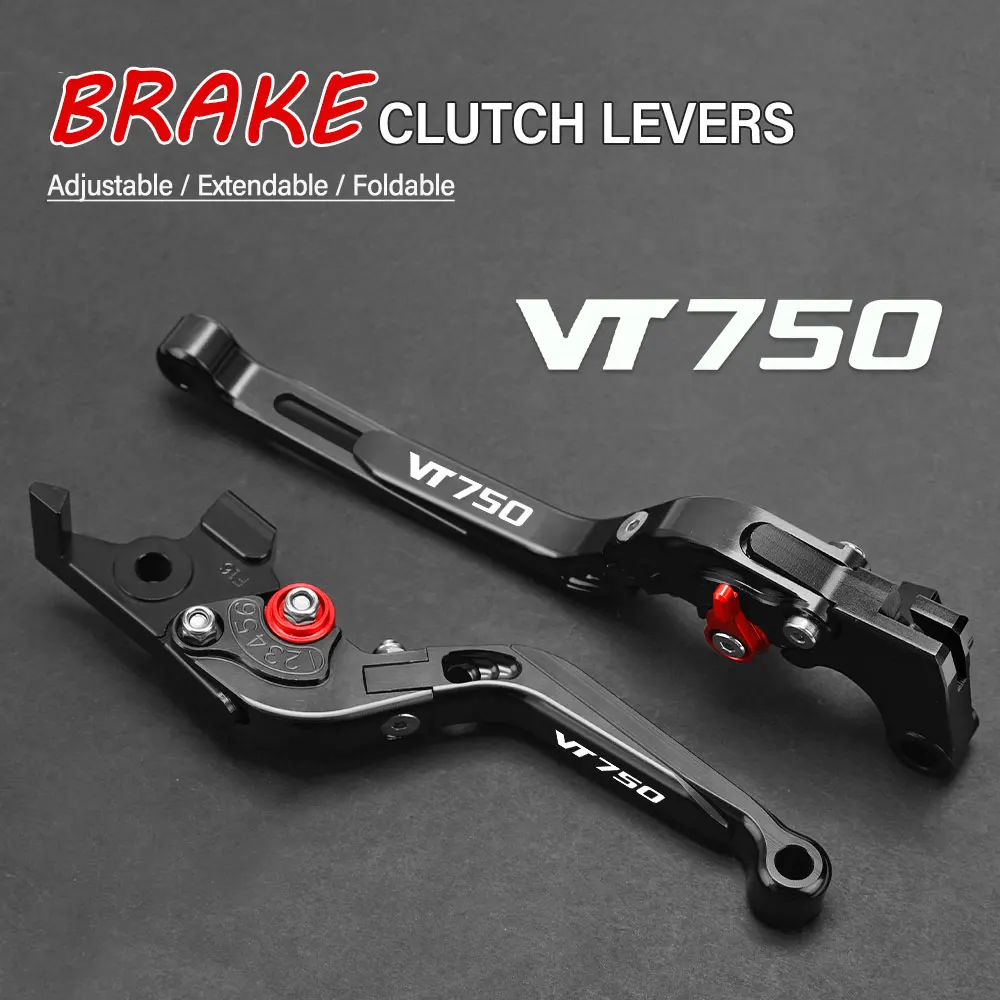 

FOR Honda VT750 VT750CD CD2 ACE 1998 1999 2000 Motorcycle Hand Brake Clutch Adjustable Levers Handle Folding Extendable Lever