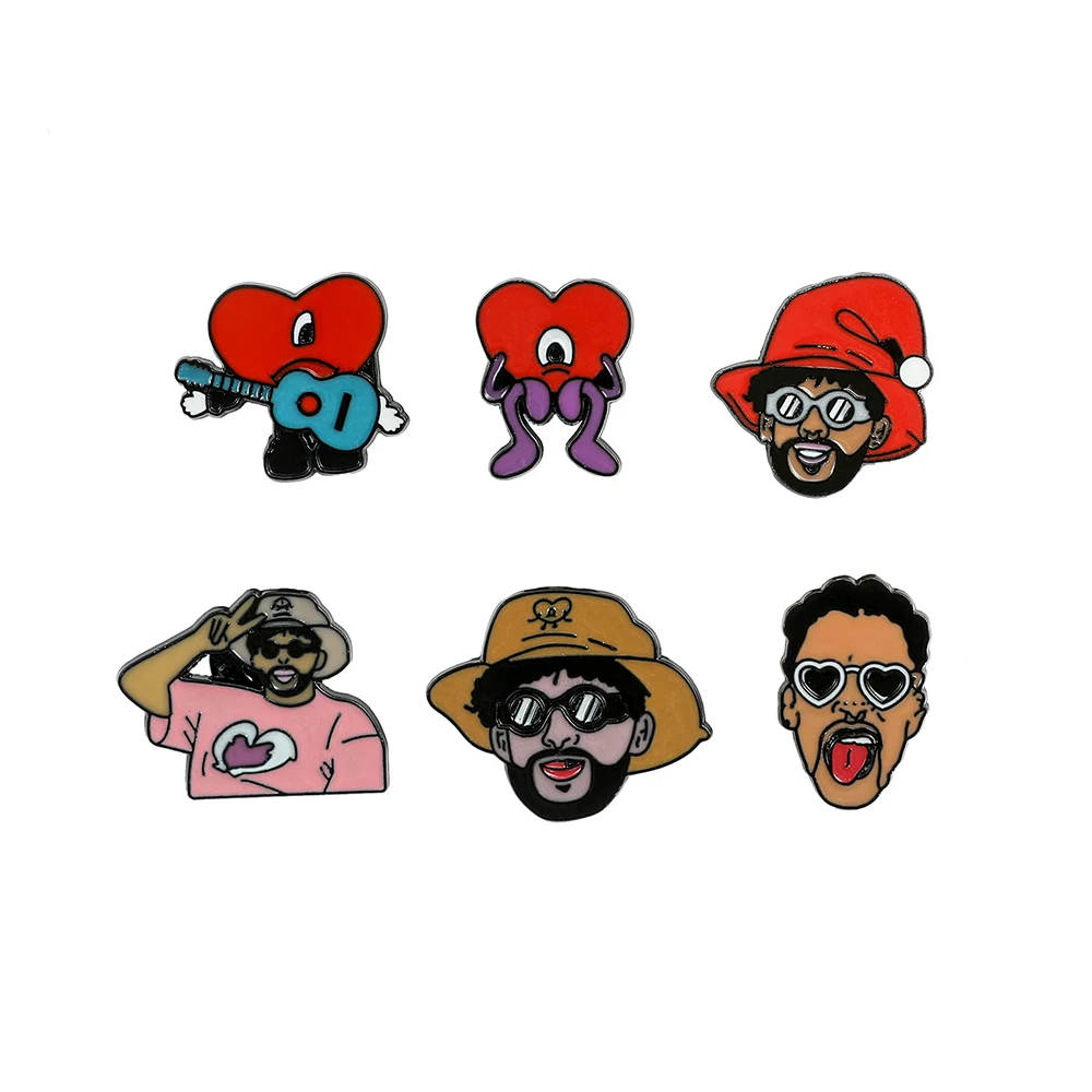 6 Pcs Spoof Cartoon…