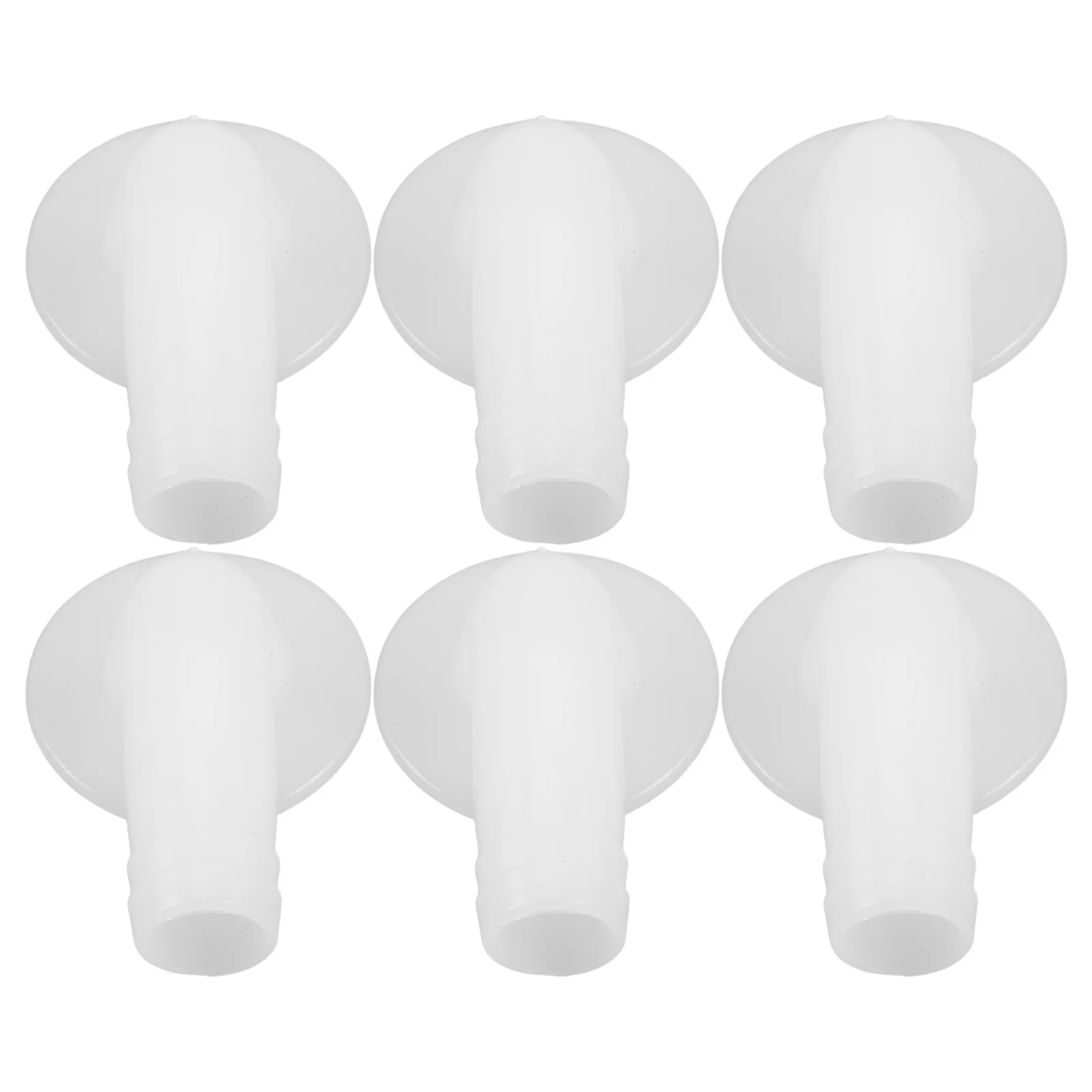 

6pcs Air Conditioner Drain Hose Adapter 18Mm Elbow Fitting With Ring Seal For Condensate Drainage Split System Window Ac Unit