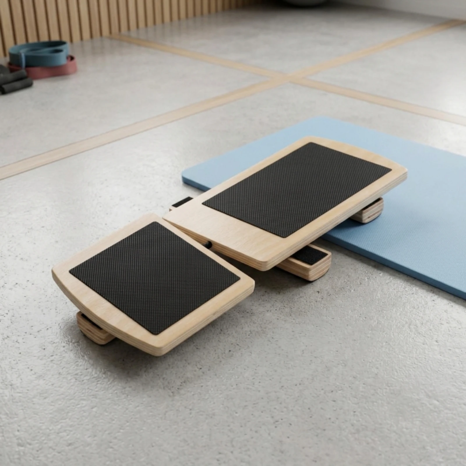 Single-Leg Balance Coach Textured Single Leg Balance Board Ankle Foot Coach Recovery Foot Stretcher Compact for Athletes