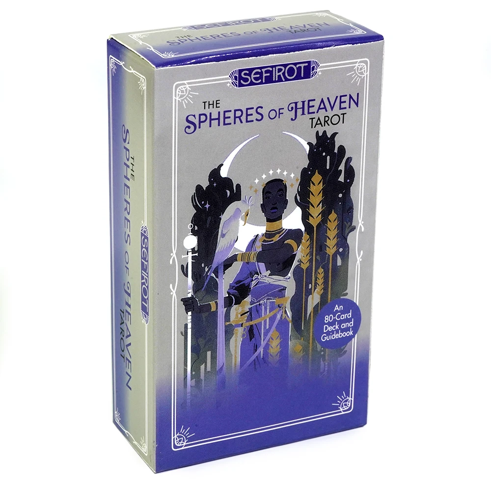 The Spheres of Heaven Tarot 80 Card Deck Inspired by Marseille Tarot Kabbalistic Teachings Esoteric Wisdom