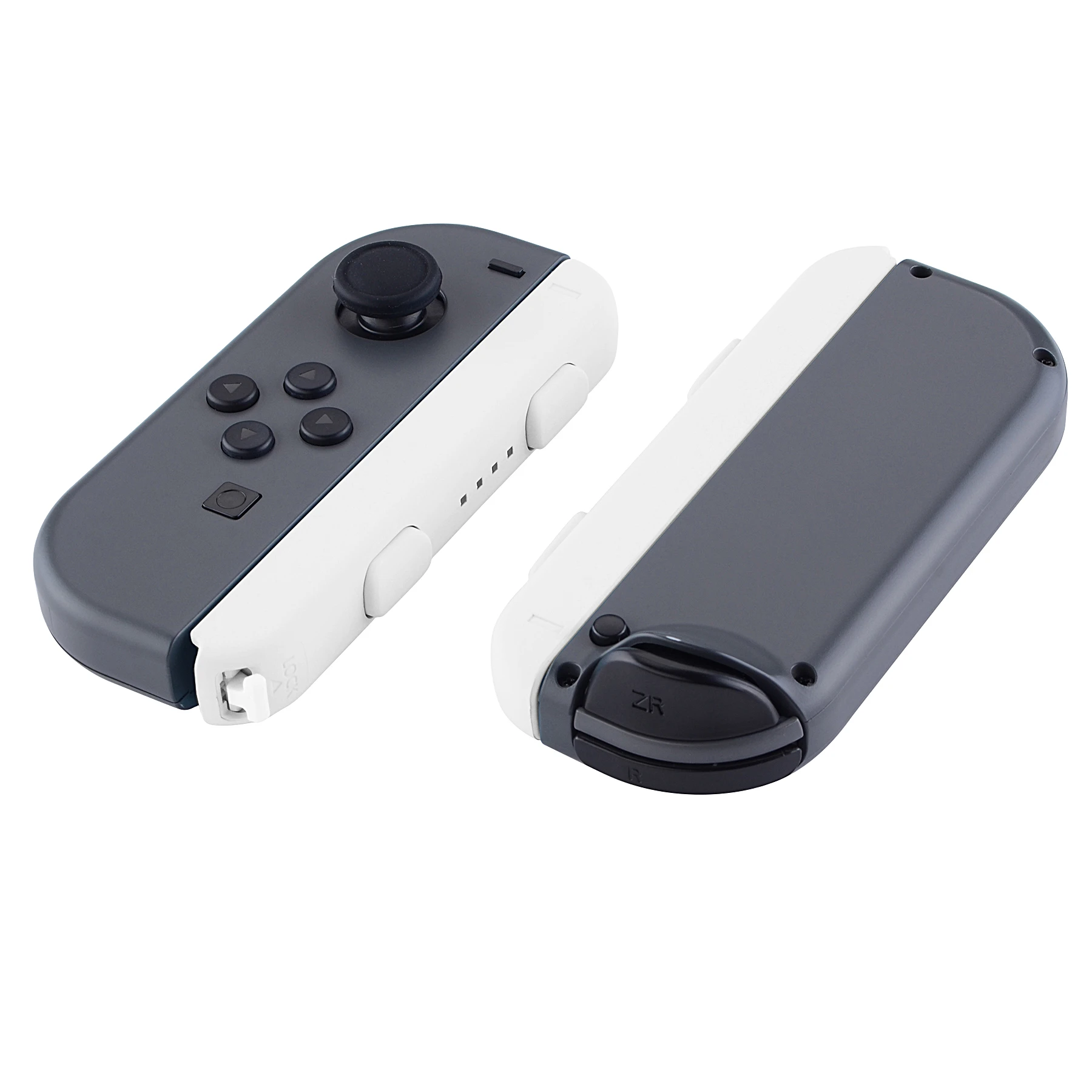 EXtremeRate Replacement Shell Strap dan 2 Pack Wrist Strap Housing Button untuk NS Switch JoyCon