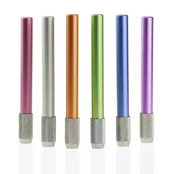 Multi Color Adjustable and Convenient Aluminum Pencil Extension Stand, Schol Hobby Art Writing Tool, Pencil Extension Length