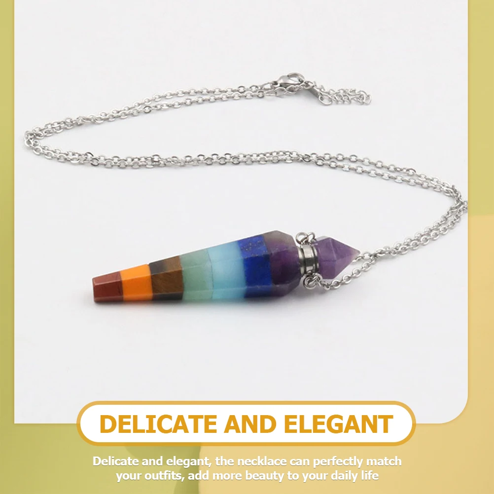 

Aromatherapy Necklace Essential Oil Jewelry for Women Crystal Name Scented Pendant
