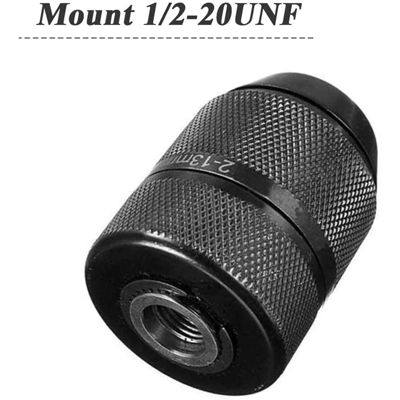 dta5-2個セット-2-13mm-キーレスドリルチャック-sds-plusシャンクアダプター付き、1-2-20unf-インパクトドリルチャック交換アダプターコンバーターツール