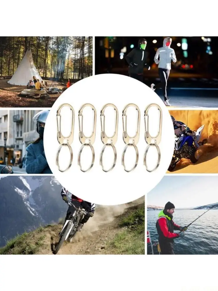 

M5TC Multifunctional Carabiner Clip Waist Quick Hanging Keychain Buckle Hook