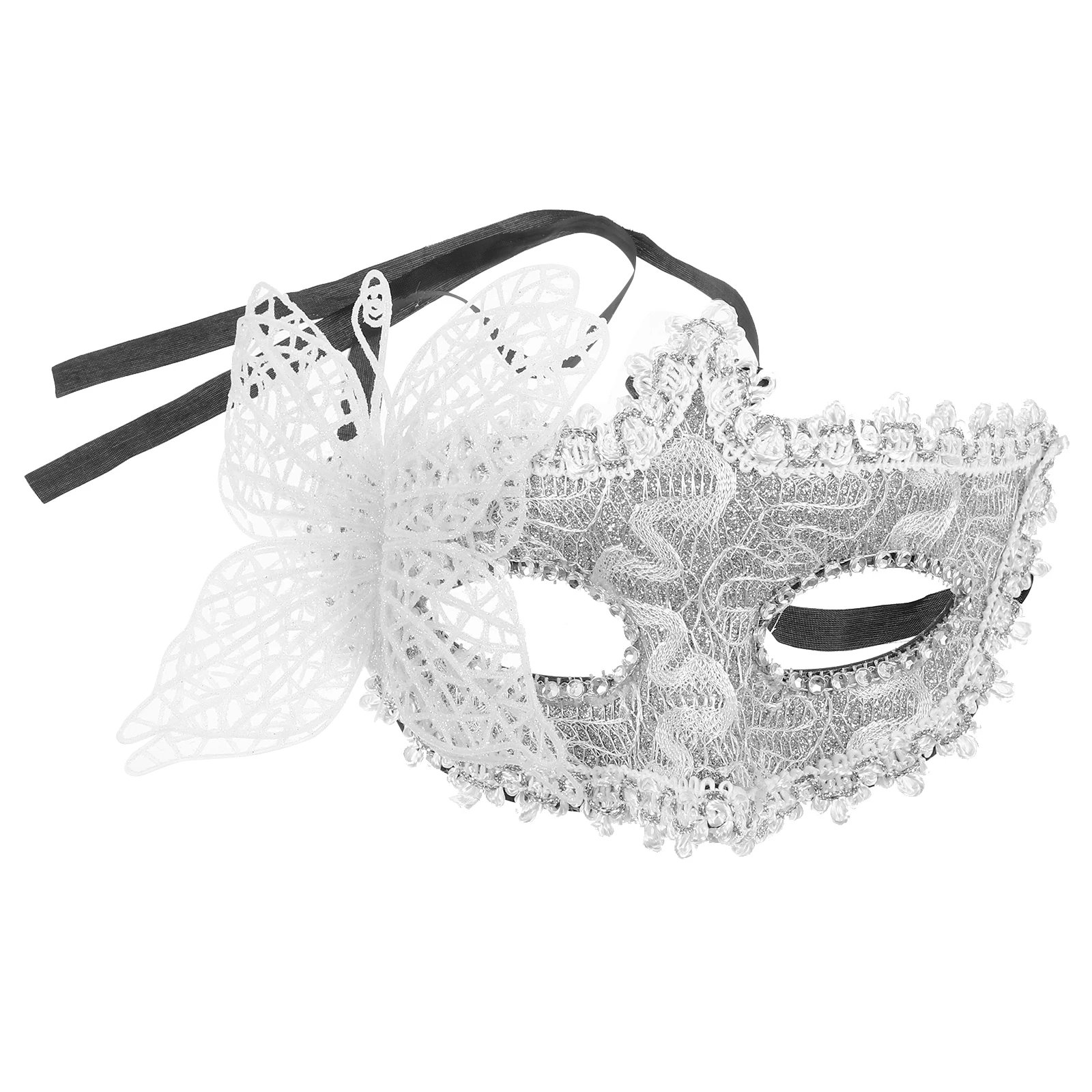

Half Face Mask Masquerade Party Masks Plastic Lace Adult Clown Cosplay Costumes Accessories Suitable