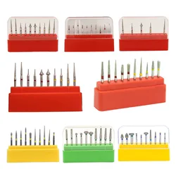 Fraises diamantées dentaires pour le polissage des ongles dentaire, la pièce à main à grande vitesse, la série de FG-105 pour les outils de blanchiment des dents