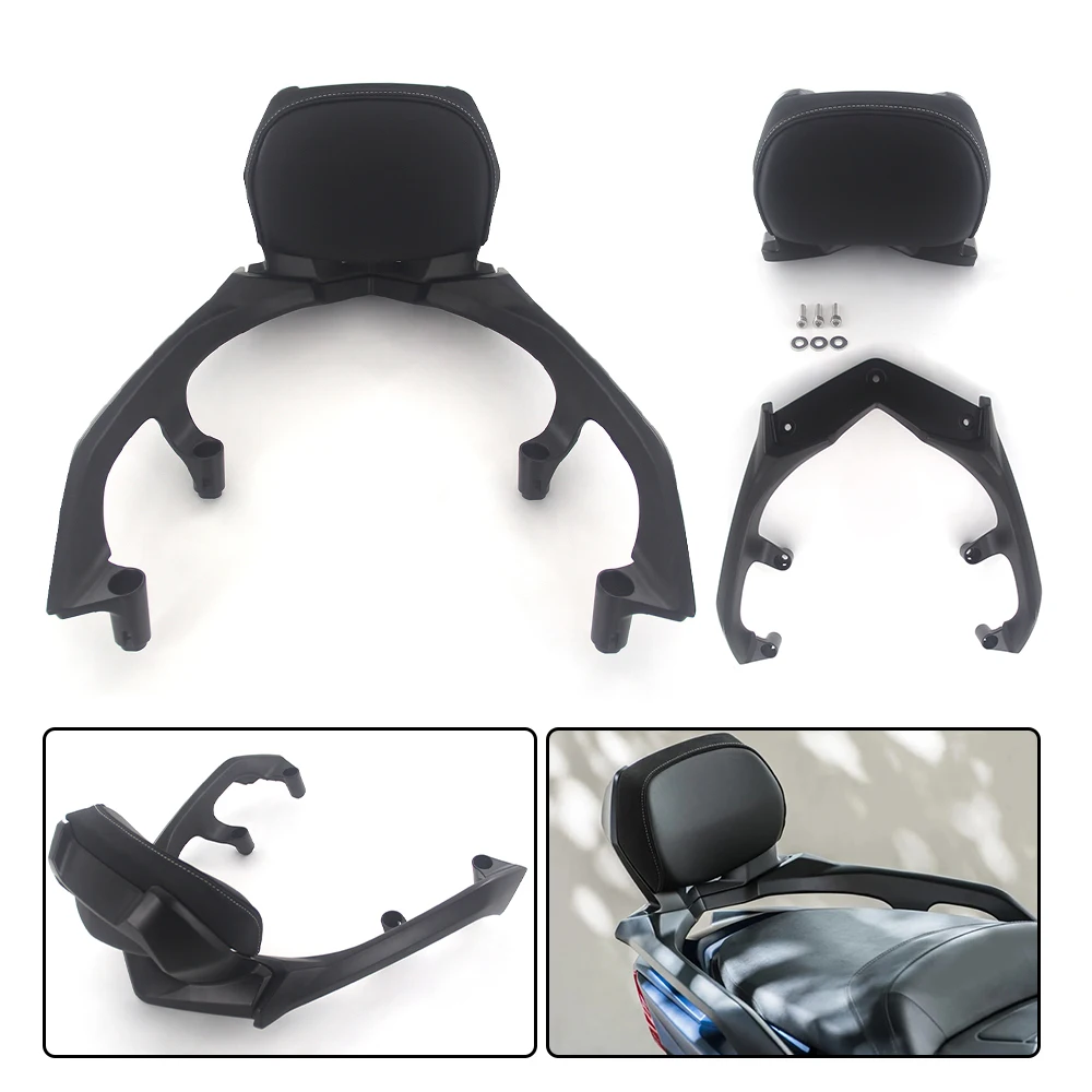 Motorcycle Passenger Seat Rear Backrest Frame Accessories For Yamaha T-MAX 530 2017-2019