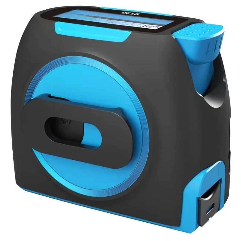 3-in-1 Digital Laser Tape Measure USB Rechargeable with 3 Metric Systems Durable plastic