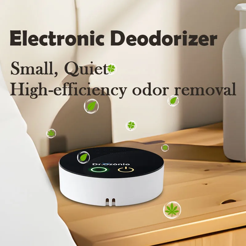 Pequeño desodorante electrónico, montado en la pared sin consumibles, elimina olores, adecuado para espacios pequeños, un buen purificador de aire